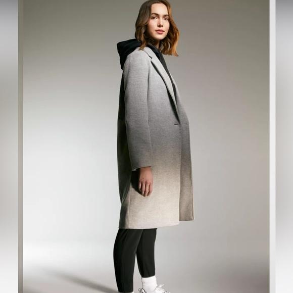 Aritzia Babaton The Stedman Coat - Light Grey Unlined - Picture 2 of 5